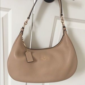 Coach F38250 East West Harley Hobo Leather Bag